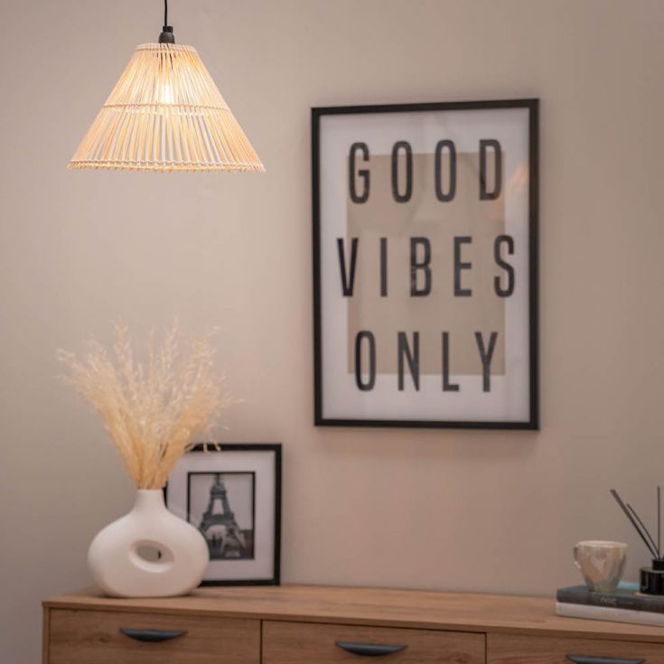 lse - Vine Rattan Eco Friendly Pendant Shade - Luminosity Designs Ltd