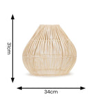 lse - Vine Teardrop Eco Friendly Pendant Shade - Luminosity Designs Ltd