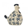 Oaks Lighting - Vintage Style Farmhouse Shabby Chic Porcelain Chicken Ornament - Luminosity Designs Ltd