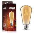 Luxram - Vintage Style ST64 Pear LED Filament Bulb - Luminosity Designs Ltd