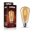 Luxram - Vintage Style ST64 Pear LED Filament Bulb - Luminosity Designs Ltd