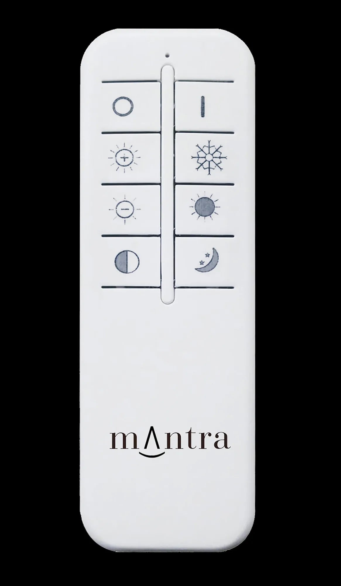 Mantra Fusion - Virgin Sparkle Flush Ceiling Light, 18W LED, 2700 - 6500K Tuneable, 1680lm, With Remote Control (Mantra M5929) - Luminosity Designs Ltd