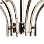 Diyas - Vivienne 6 Light Crystal Pendant / Semi Flush - Luminosity Designs Ltd