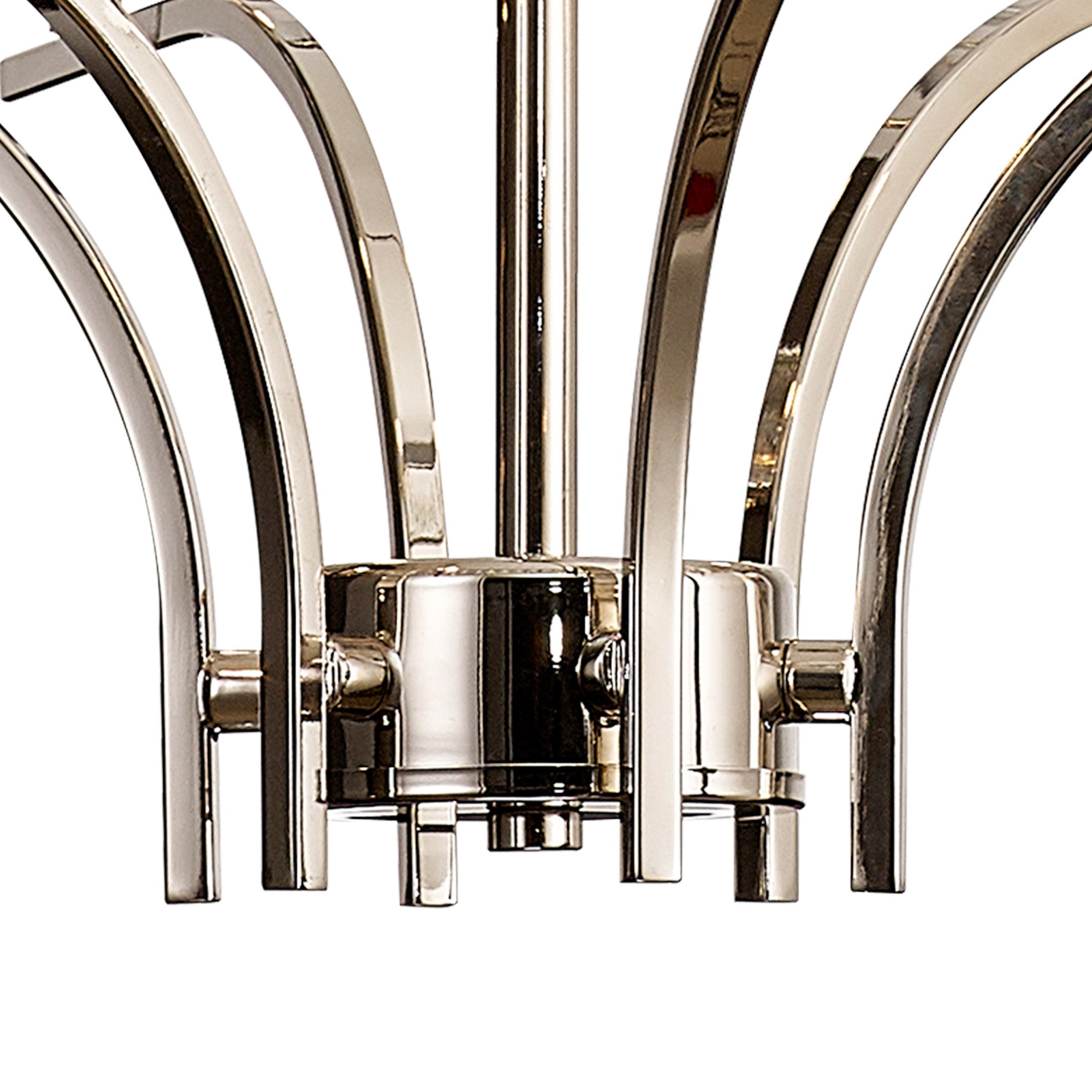 Diyas - Vivienne 6 Light Crystal Pendant / Semi Flush - Luminosity Designs Ltd