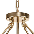 Diyas - Vivienne 6 Light Crystal Pendant / Semi Flush - Luminosity Designs Ltd