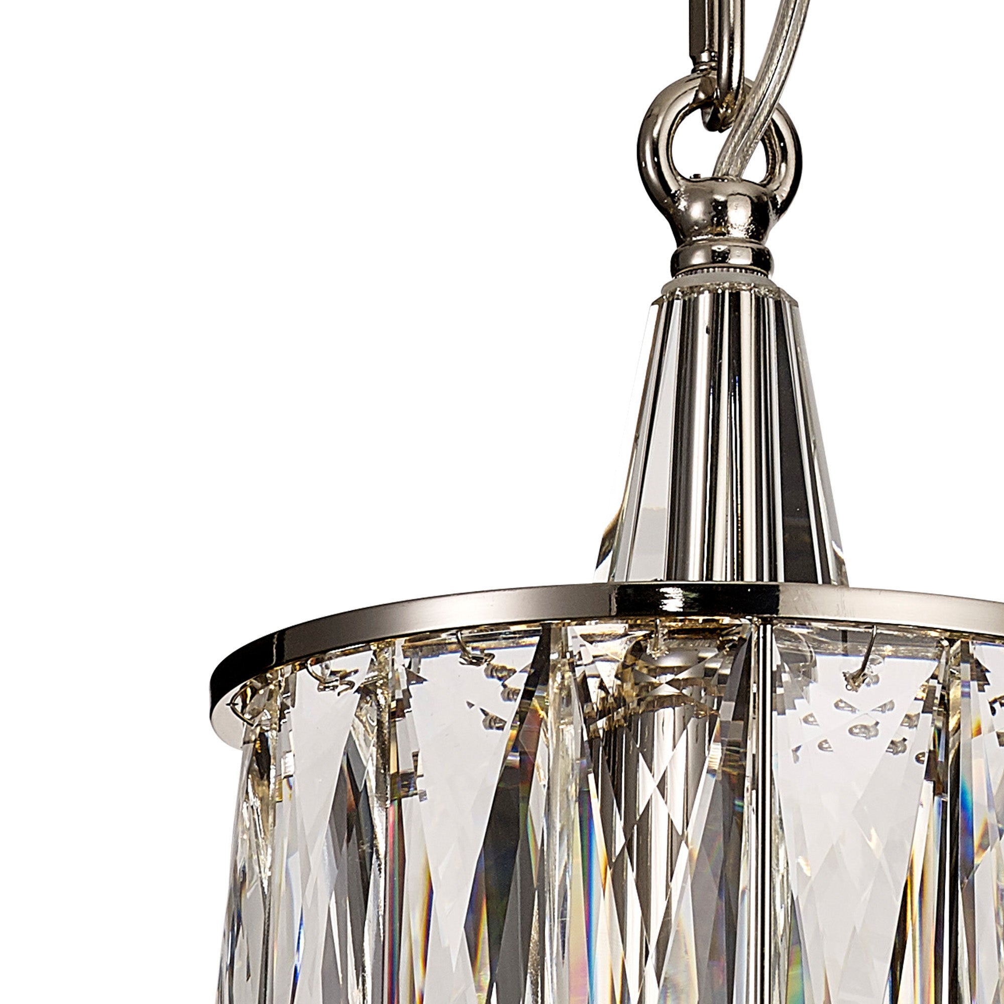 Diyas - Vivienne Single Crystal Pendant - Luminosity Designs Ltd