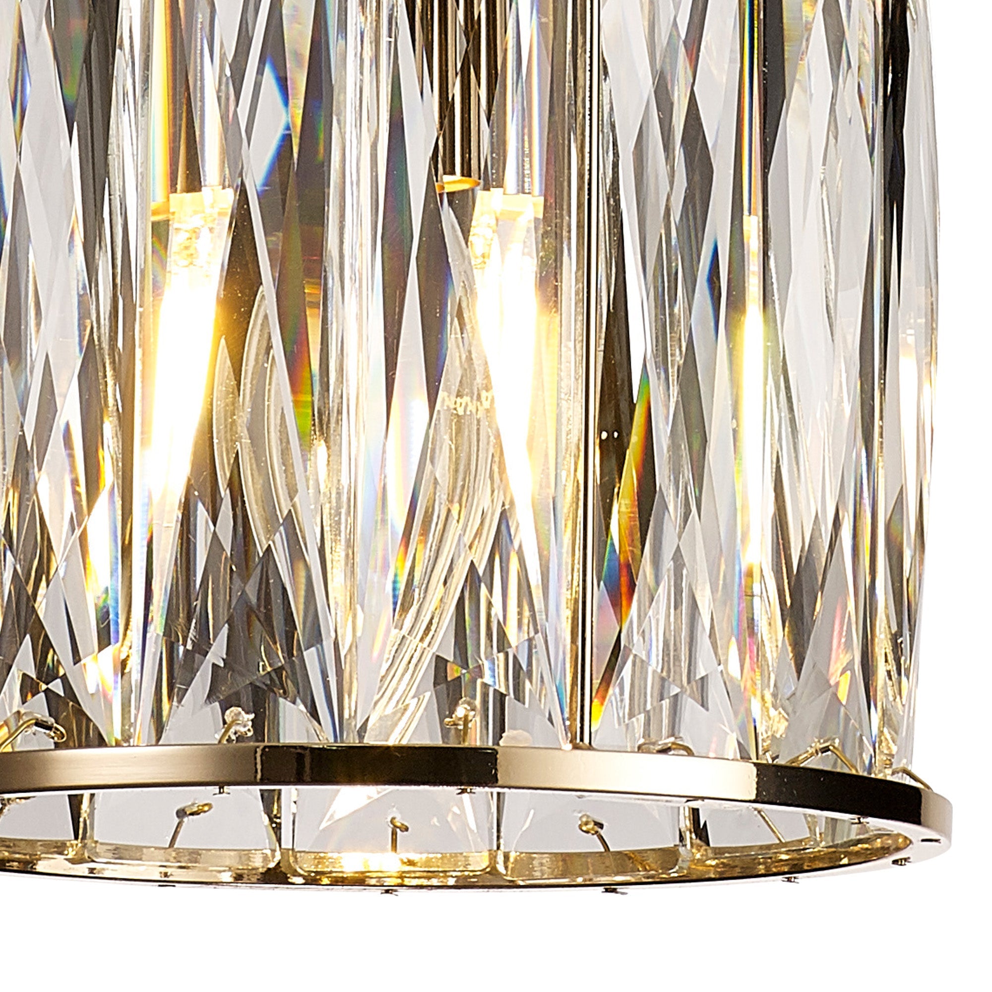 Diyas - Vivienne Single Crystal Pendant - Luminosity Designs Ltd