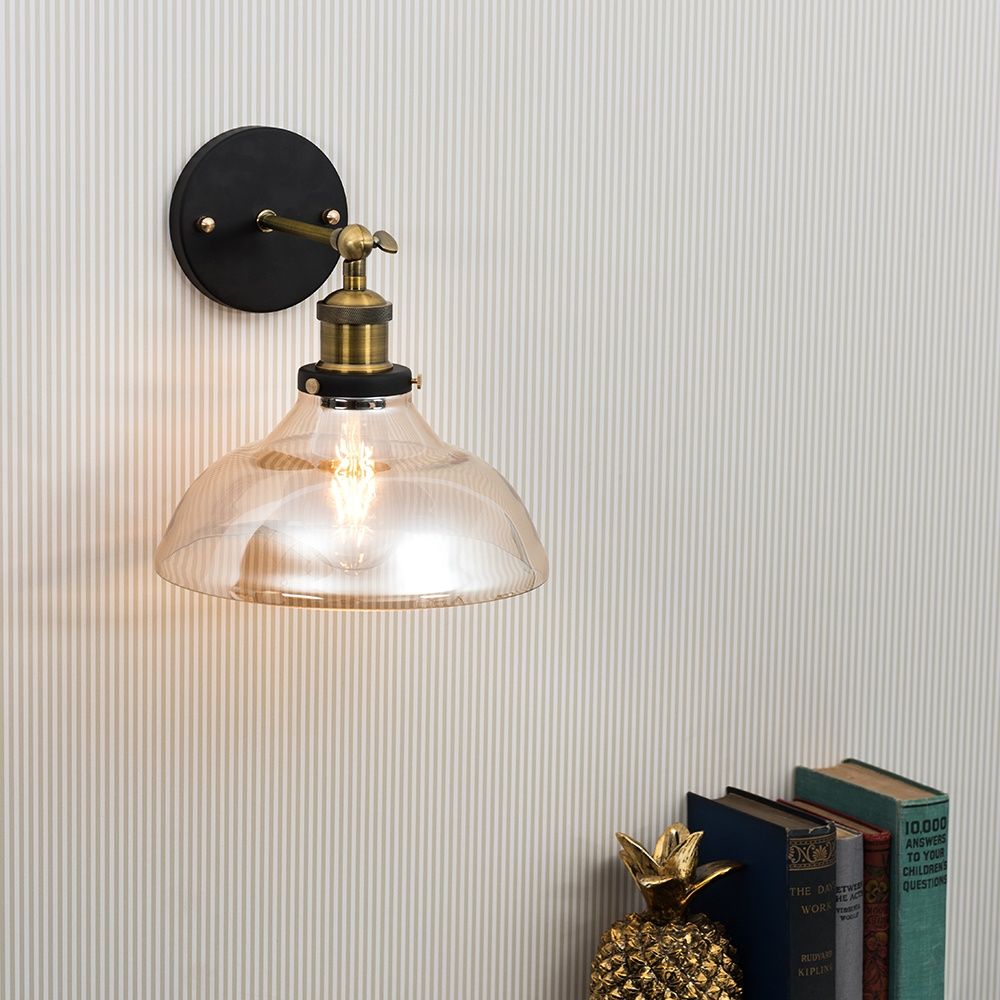 lse - Wallace Steampunk Industrial Wall Light - Luminosity Designs Ltd