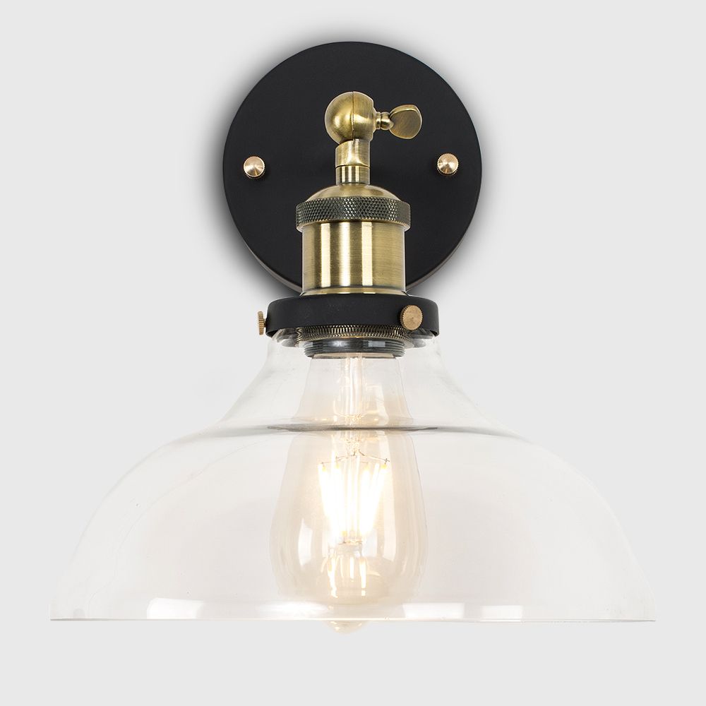 lse - Wallace Steampunk Industrial Wall Light - Luminosity Designs Ltd