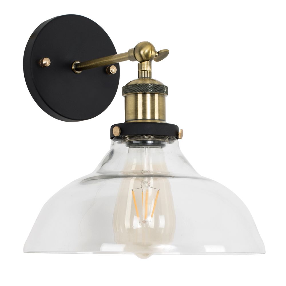 lse - Wallace Steampunk Industrial Wall Light - Luminosity Designs Ltd