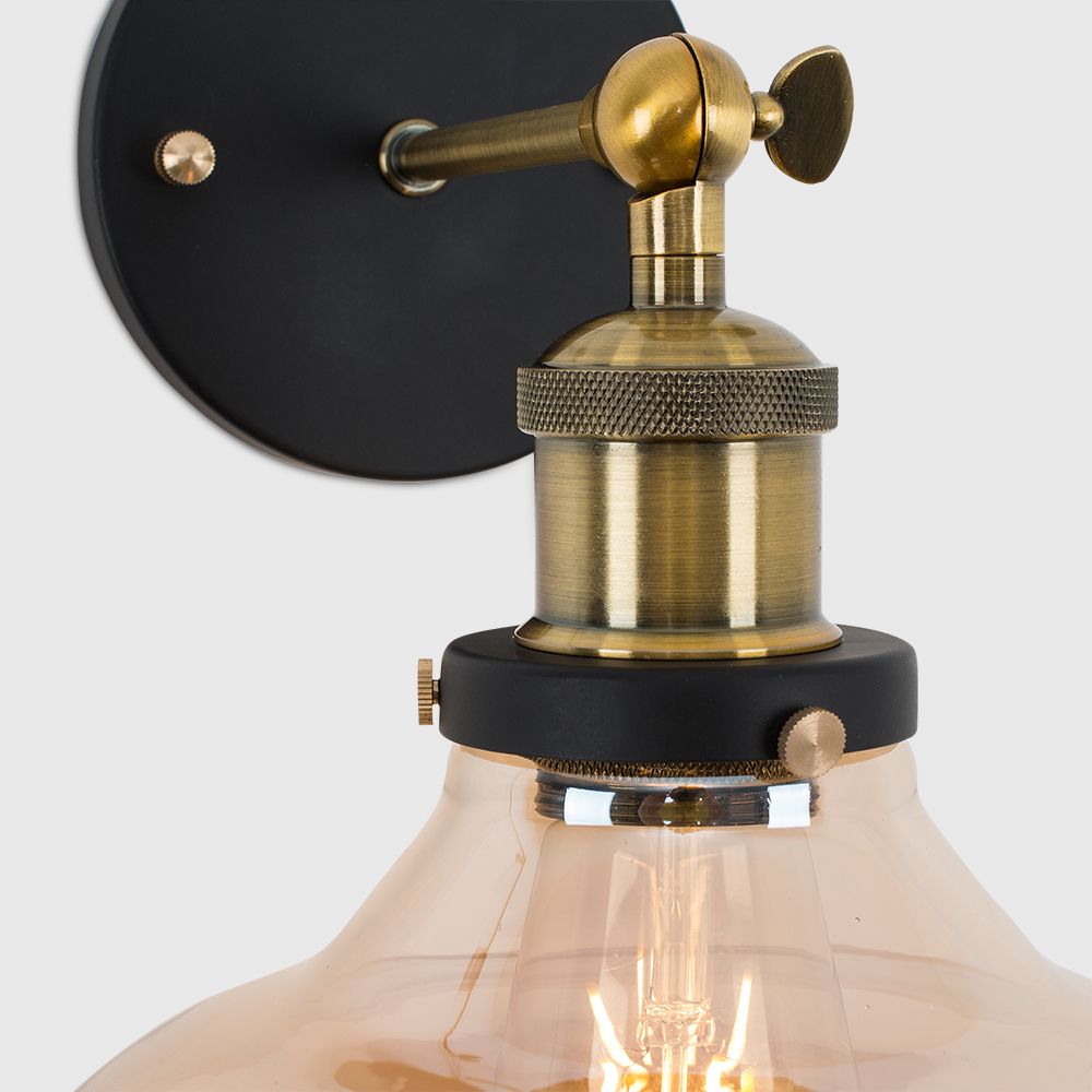 lse - Wallace Steampunk Industrial Wall Light - Luminosity Designs Ltd
