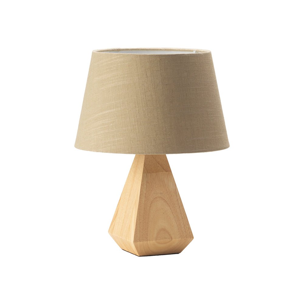 Oaks Lighting - Walton Wooden Table Lamp, - Luminosity Designs Ltd