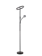 Luminosity Designs Ltd - Wave 2 Light Mother and Child Floor Lamp, 20+5W LED, 3000 - 6000K Touch Dimmable/Remote Control, 2300lm - Luminosity Designs Ltd