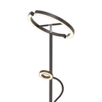 Luminosity Designs Ltd - Wave 2 Light Mother and Child Floor Lamp, 20+5W LED, 3000 - 6000K Touch Dimmable/Remote Control, 2300lm - Luminosity Designs Ltd