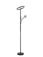Luminosity Designs Ltd - Wave 2 Light Mother and Child Floor Lamp, 20+5W LED, 3000 - 6000K Touch Dimmable/Remote Control, 2300lm - Luminosity Designs Ltd