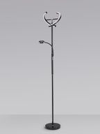 Luminosity Designs Ltd - Wave 2 Light Mother and Child Floor Lamp, 20+5W LED, 3000 - 6000K Touch Dimmable/Remote Control, 2300lm - Luminosity Designs Ltd