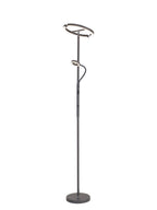 Luminosity Designs Ltd - Wave 2 Light Mother and Child Floor Lamp, 20+5W LED, 3000 - 6000K Touch Dimmable/Remote Control, 2300lm - Luminosity Designs Ltd