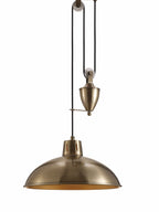 Deco - Wellington Pulley System Pendant - Luminosity Designs Ltd