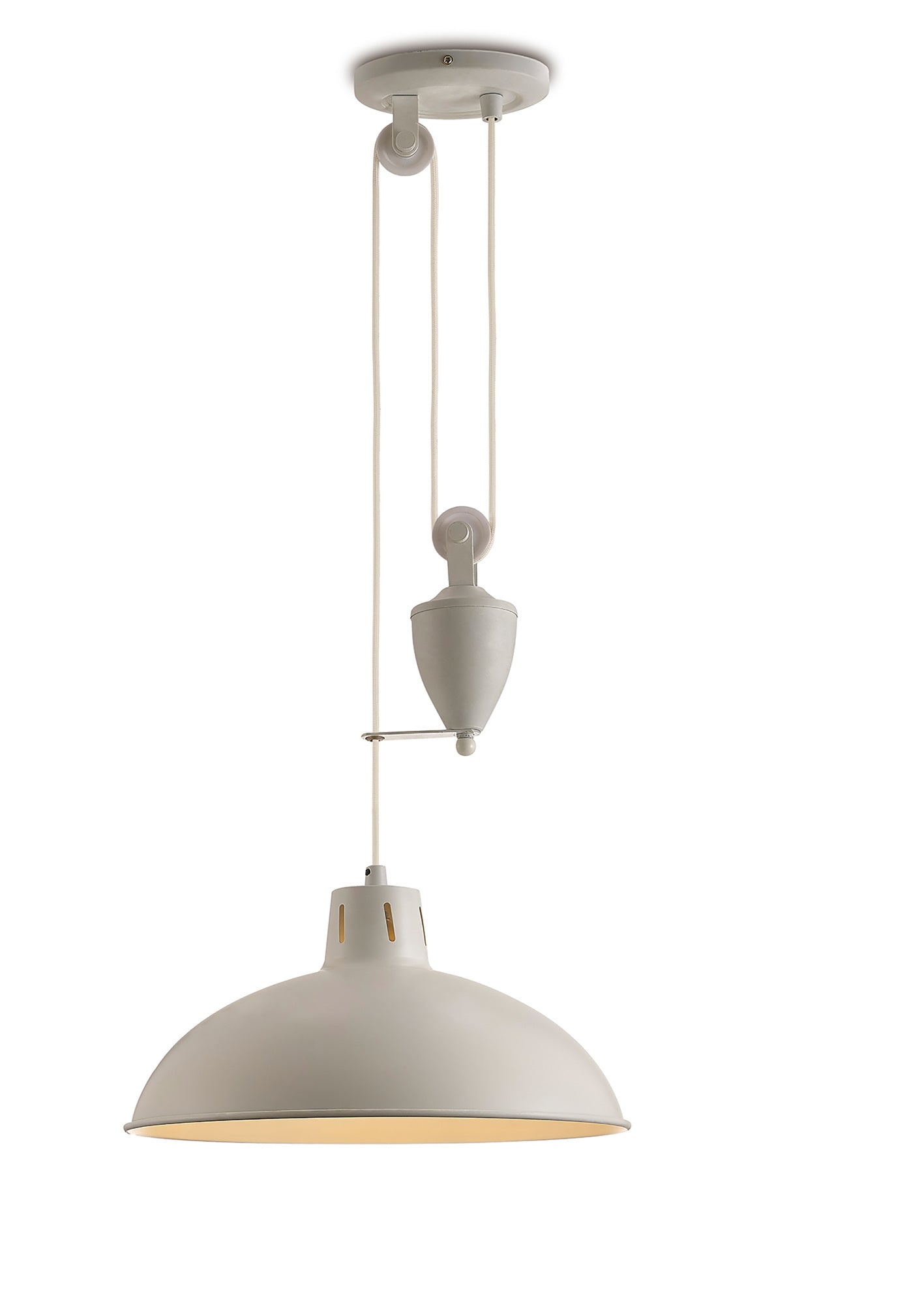 Deco - Wellington Pulley System Pendant - Luminosity Designs Ltd