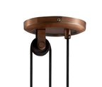 Deco - Wellington Pulley System Pendant - Luminosity Designs Ltd