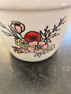 Luminosity Designs - White Glazed Bunny Rabbit in a pot - Luminosity Designs Ltd