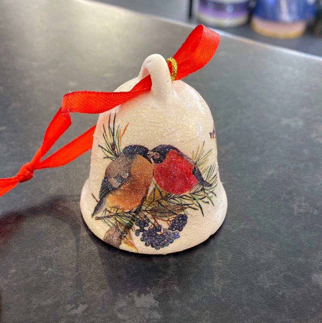 Luminosity Designs - Wildlife Vintage Style Ceramic Bell Decoration - Luminosity Designs Ltd