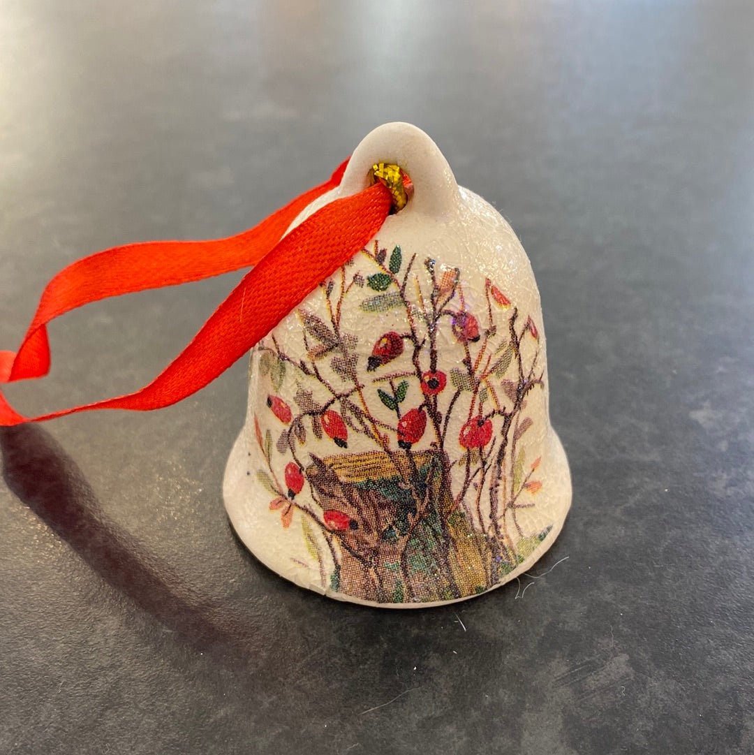 Luminosity Designs - Wildlife Vintage Style Ceramic Bell Decoration - Luminosity Designs Ltd