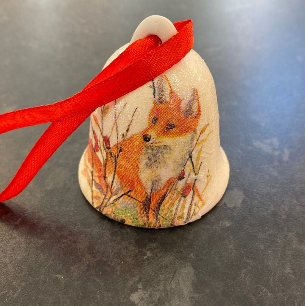 Luminosity Designs - Wildlife Vintage Style Ceramic Bell Decoration - Luminosity Designs Ltd