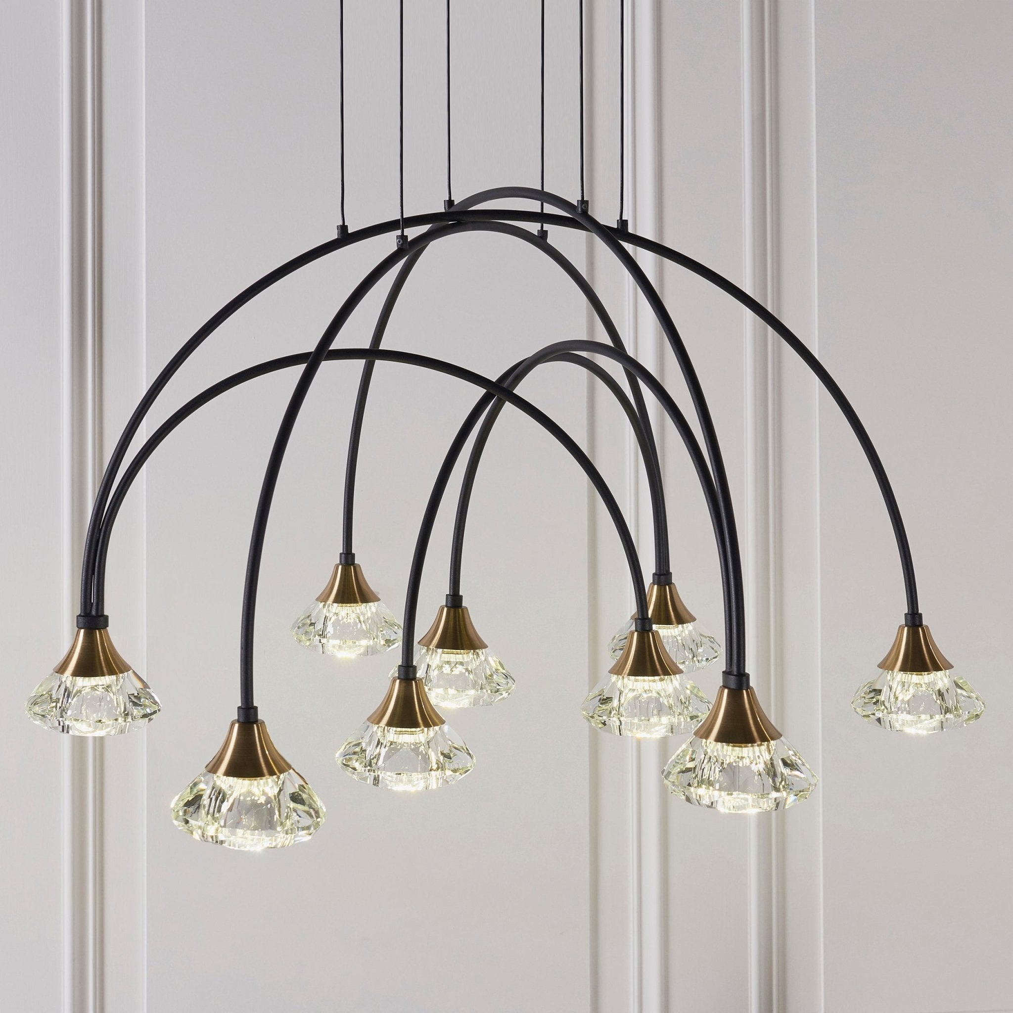 Luminosity Designs - Willow Circular Curving Pendant - Luminosity Designs Ltd