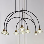 Luminosity Designs - Willow Circular Curving Pendant - Luminosity Designs Ltd