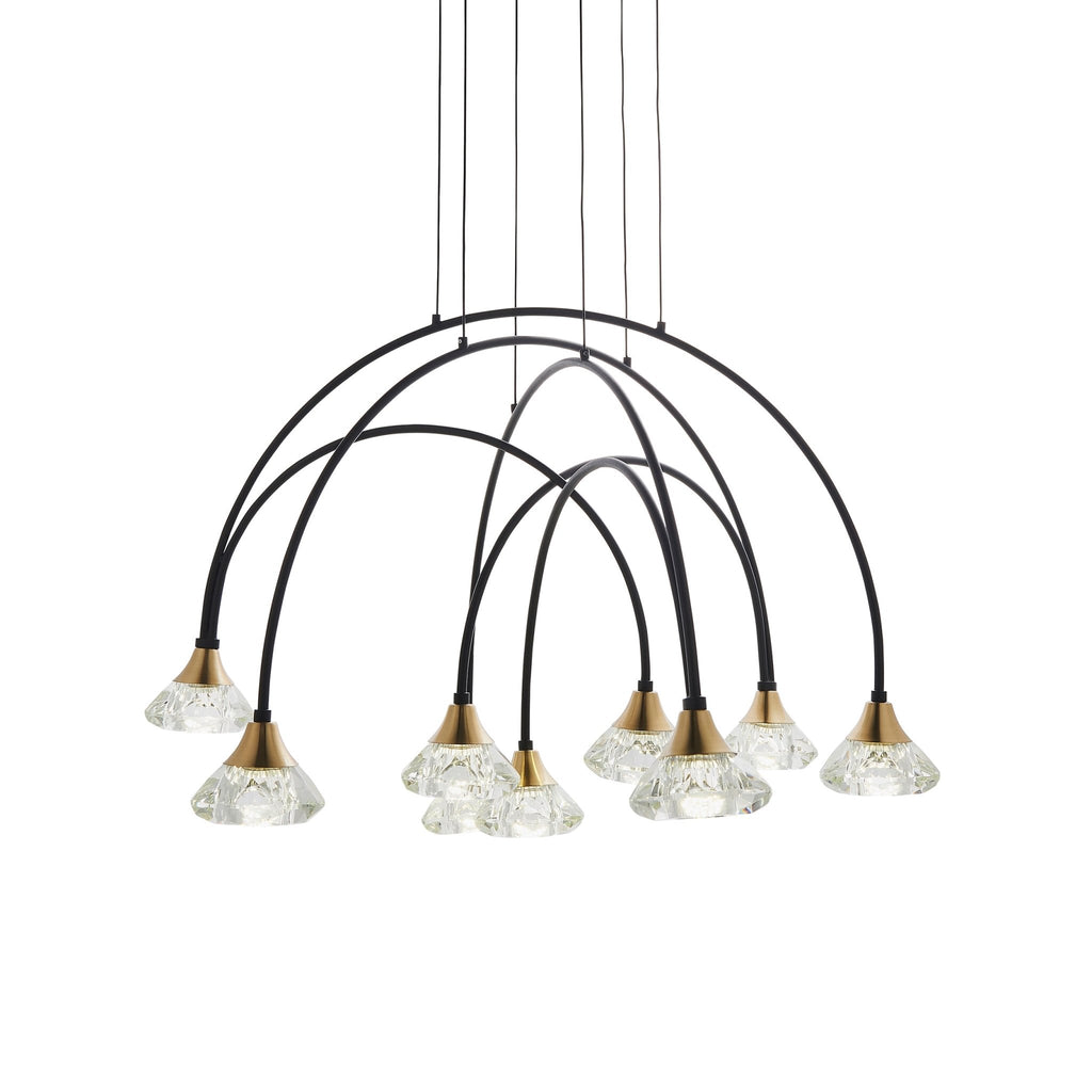 Luminosity Designs - Willow Circular Curving Pendant - Luminosity Designs Ltd