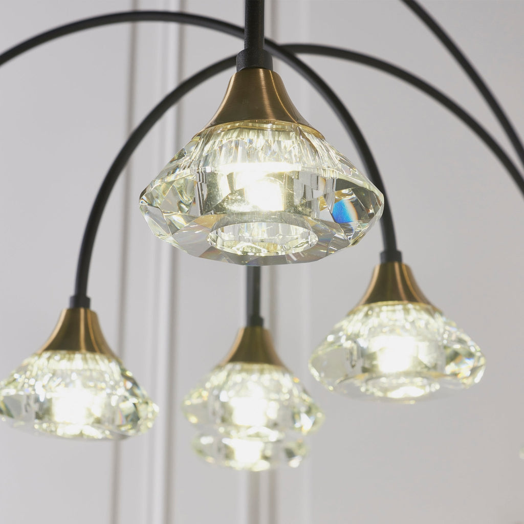 Luminosity Designs - Willow Circular Curving Pendant - Luminosity Designs Ltd