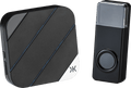 Knightsbridge - Wireless plug in door chime - black - Luminosity Designs Ltd