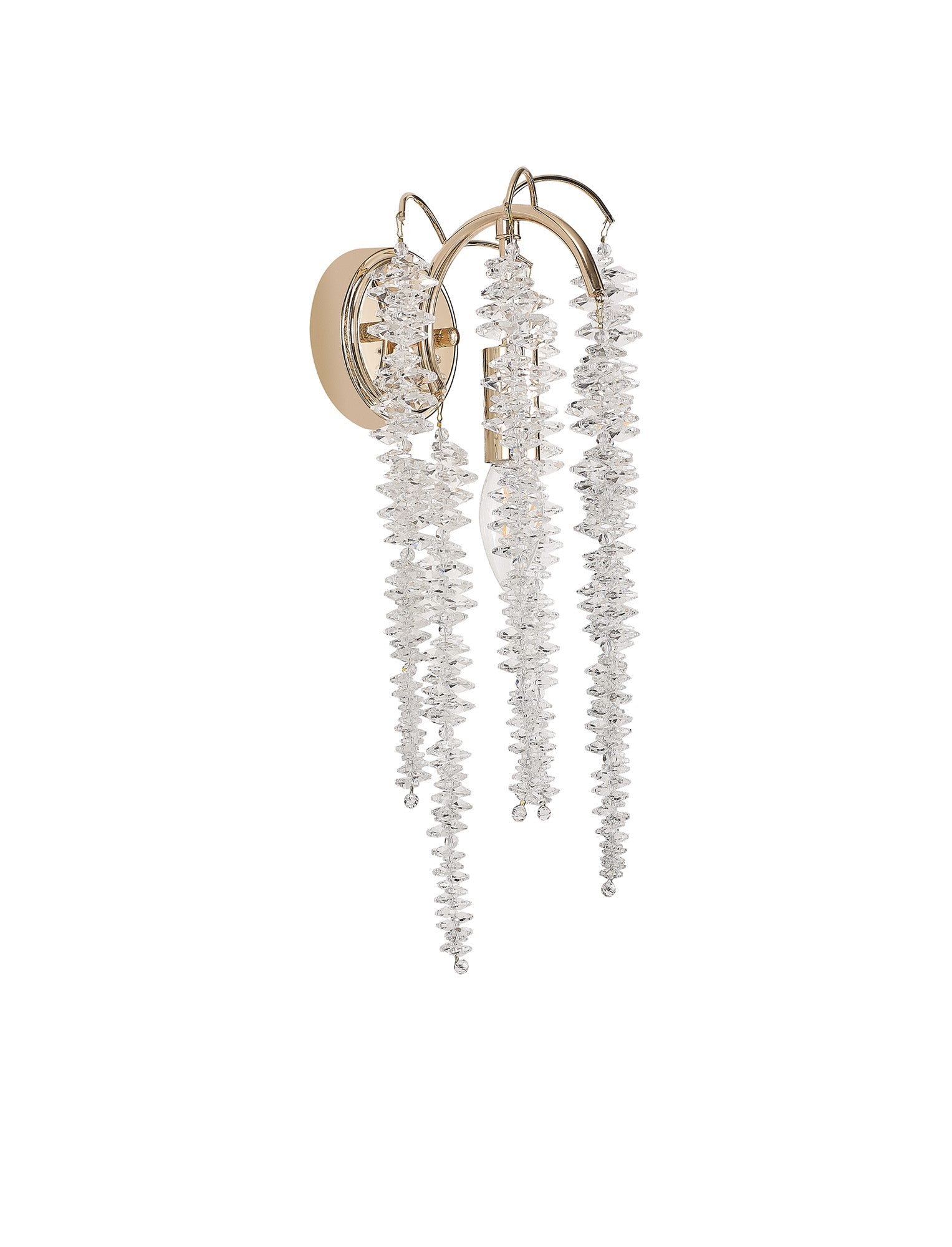 Diyas - Wisteria Cascading Wall Light - Luminosity Designs Ltd
