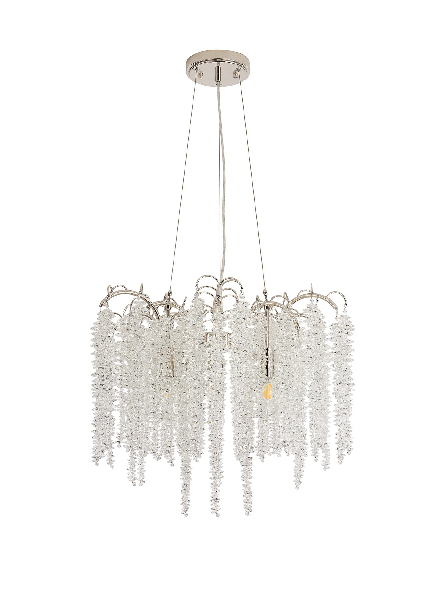 Cascading on sale chandelier light