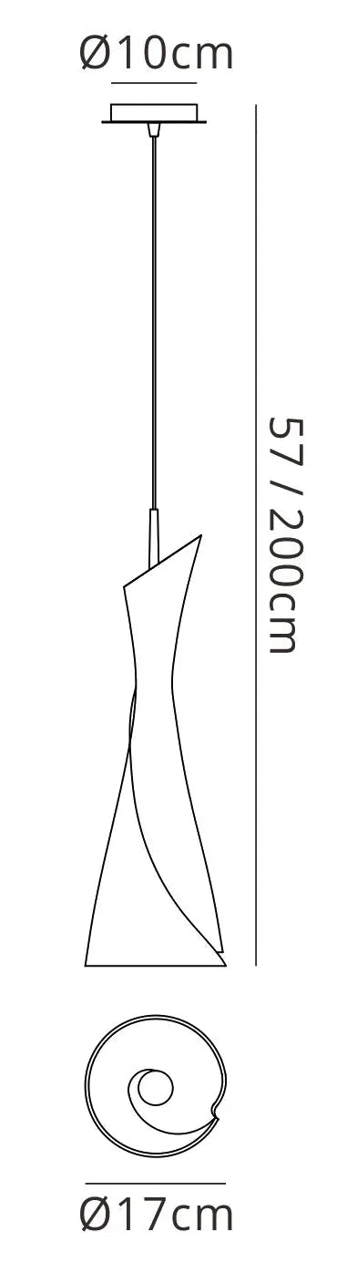 Mantra - Zack Pendant 1 Light E27, Satin Nickel - Luminosity Designs Ltd