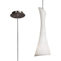 Mantra - Zack Pendant 1 Light E27, Satin Nickel - Luminosity Designs Ltd