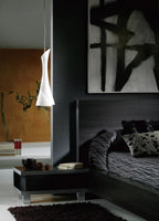 Mantra - Zack Pendant 1 Light E27, Satin Nickel - Luminosity Designs Ltd