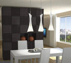 Mantra - Zack Satin Nickel Linear Pendant, 3 Light E27 with Opal Glass (Mantra M0771) - Luminosity Designs Ltd