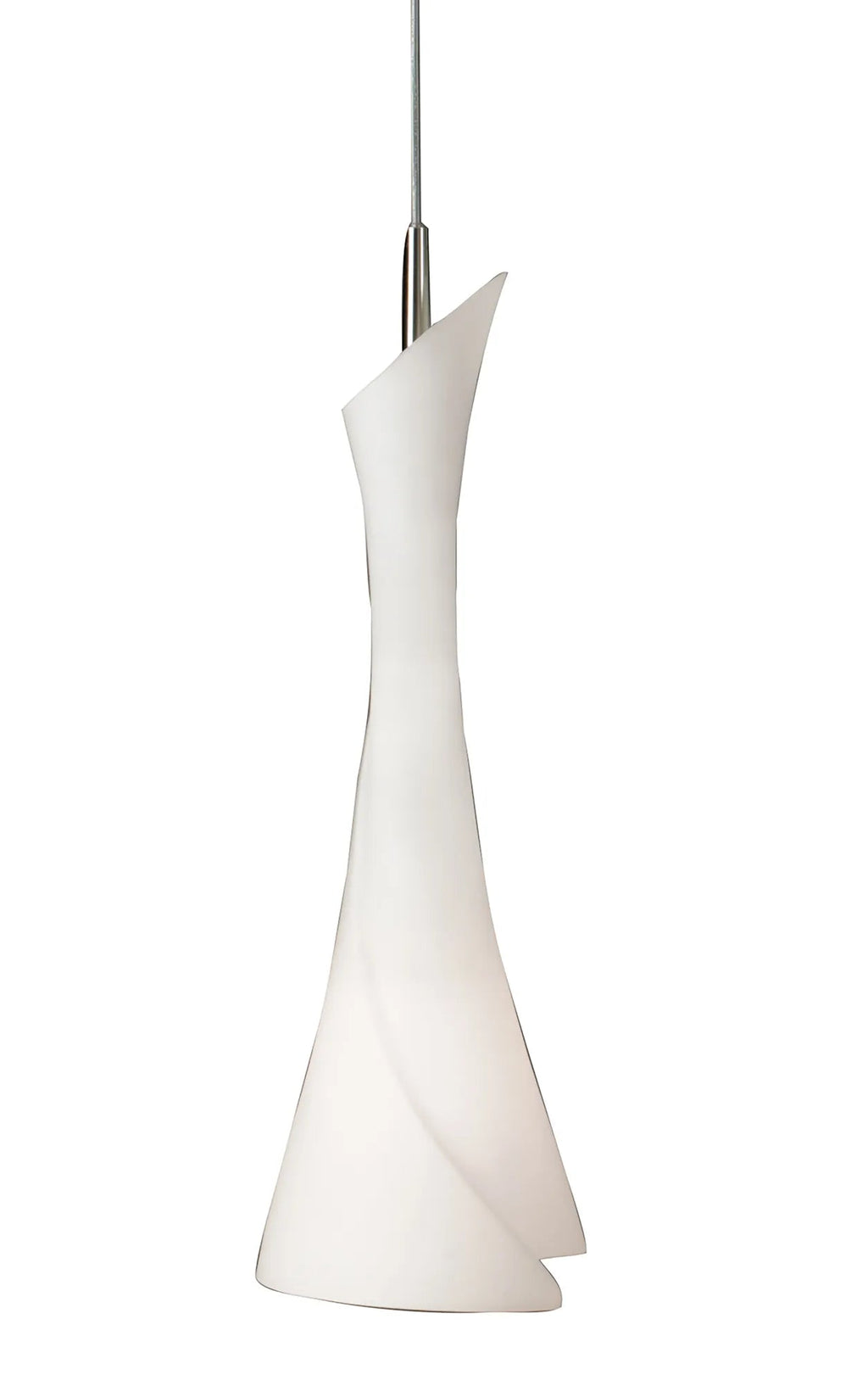 Mantra - Zack Satin Nickel Linear Pendant, 3 Light E27 with Opal Glass (Mantra M0771) - Luminosity Designs Ltd