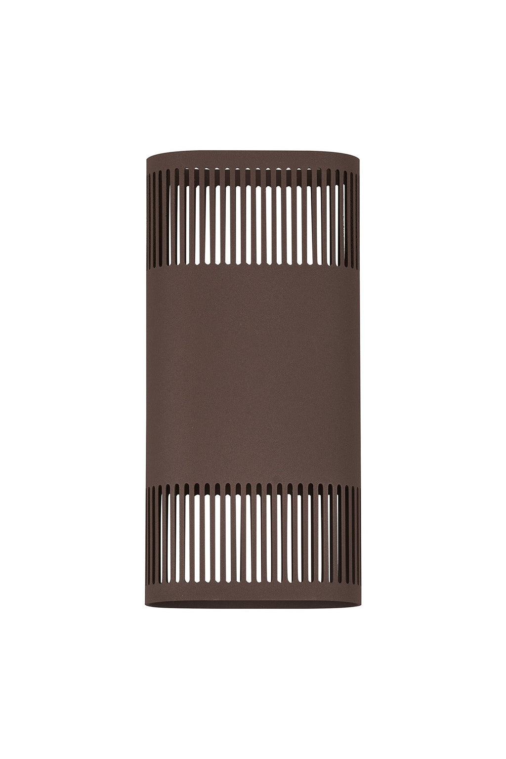 Luminosity Designs Ltd - Zane Wall Lamp With 125 x 260mm Mesh Line Pattern Shade, 2 x 6.5W LED, 3000K, 900lm, IP65 - Luminosity Designs Ltd