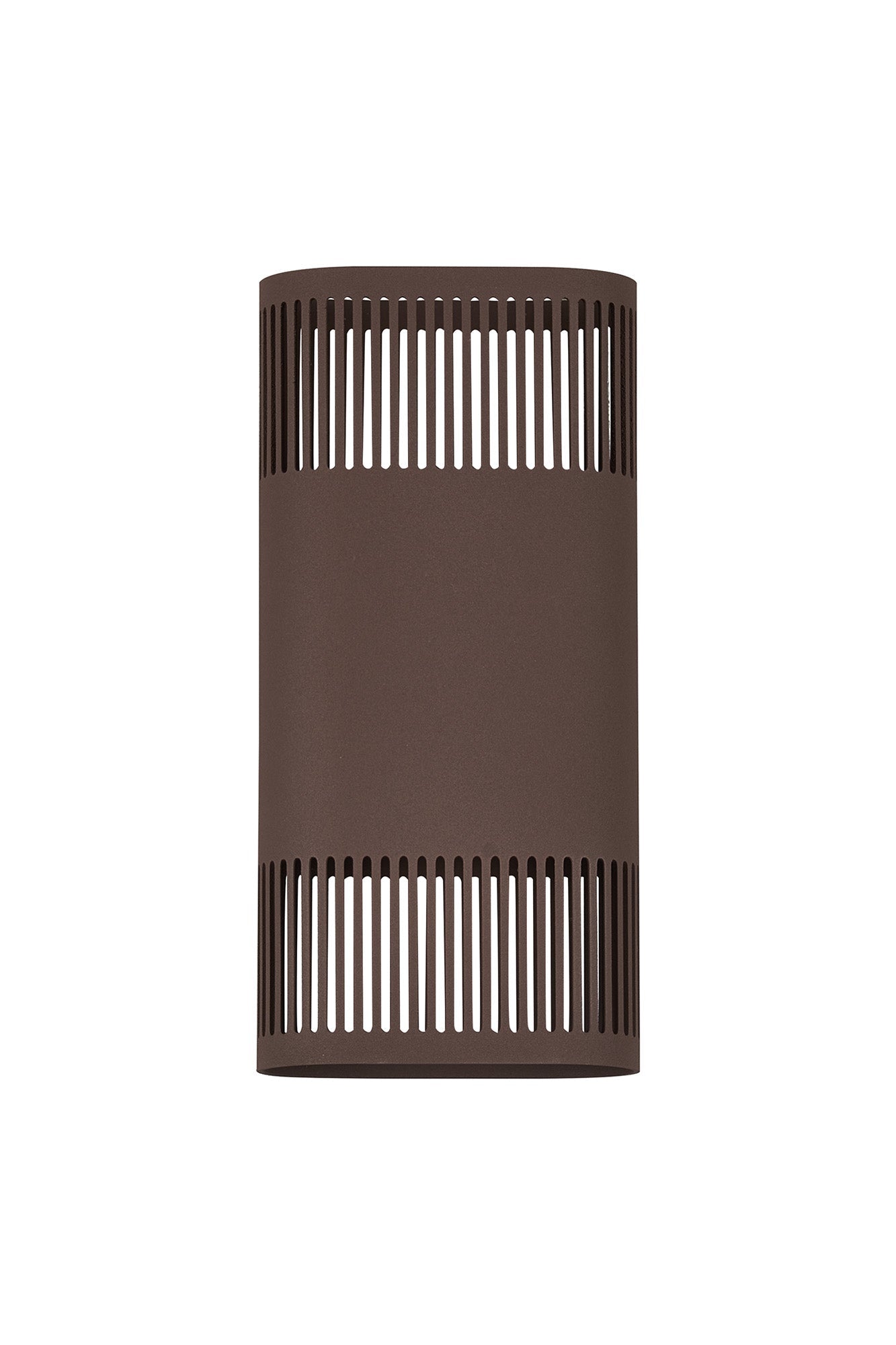 Luminosity Designs Ltd - Zane Wall Lamp With 125 x 260mm Mesh Line Pattern Shade, 2 x 6.5W LED, 3000K, 900lm, IP65 - Luminosity Designs Ltd