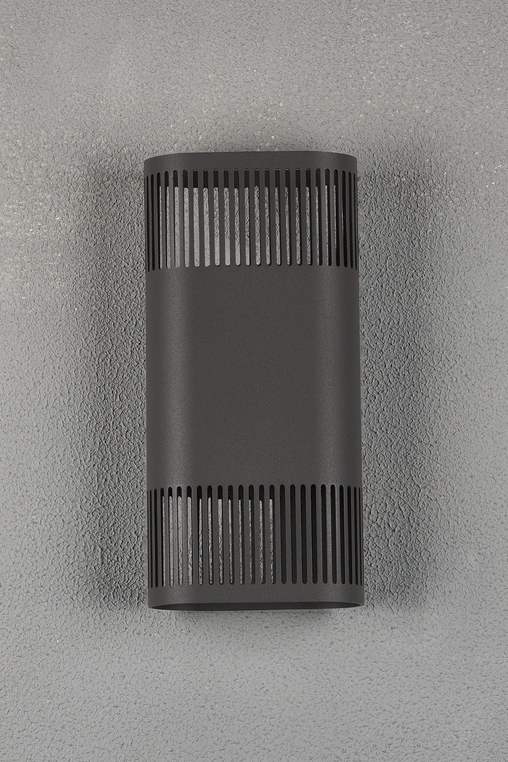 Luminosity Designs Ltd - Zane Wall Lamp With 125 x 260mm Mesh Line Pattern Shade, 2 x 6.5W LED, 3000K, 900lm, IP65 - Luminosity Designs Ltd