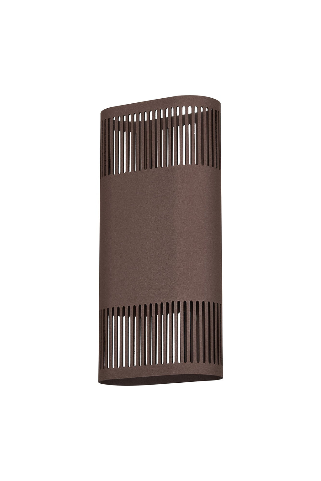 Luminosity Designs Ltd - Zane Wall Lamp With 125 x 260mm Mesh Line Pattern Shade, 2 x 6.5W LED, 3000K, 900lm, IP65 - Luminosity Designs Ltd