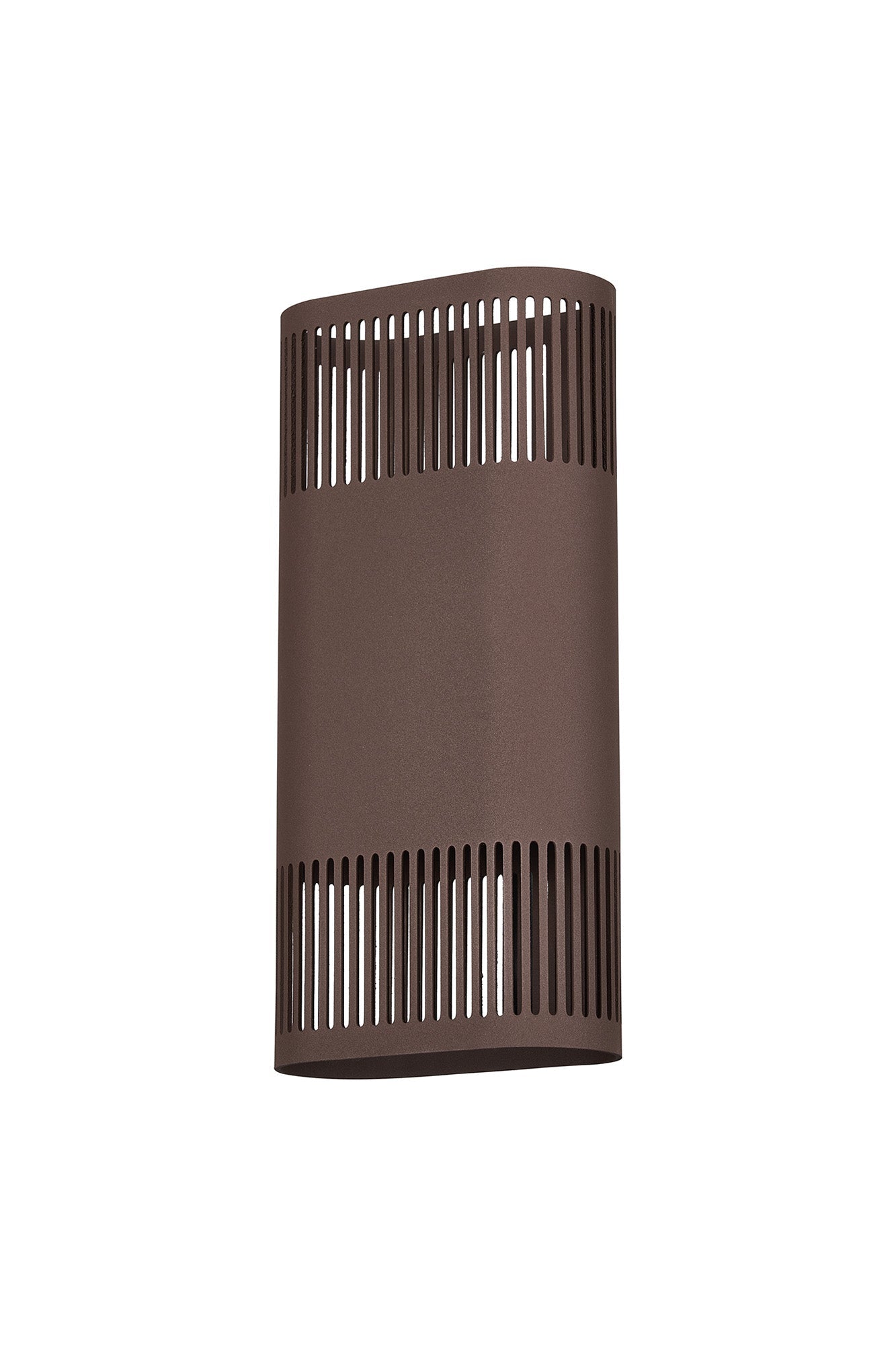 Luminosity Designs Ltd - Zane Wall Lamp With 125 x 260mm Mesh Line Pattern Shade, 2 x 6.5W LED, 3000K, 900lm, IP65 - Luminosity Designs Ltd