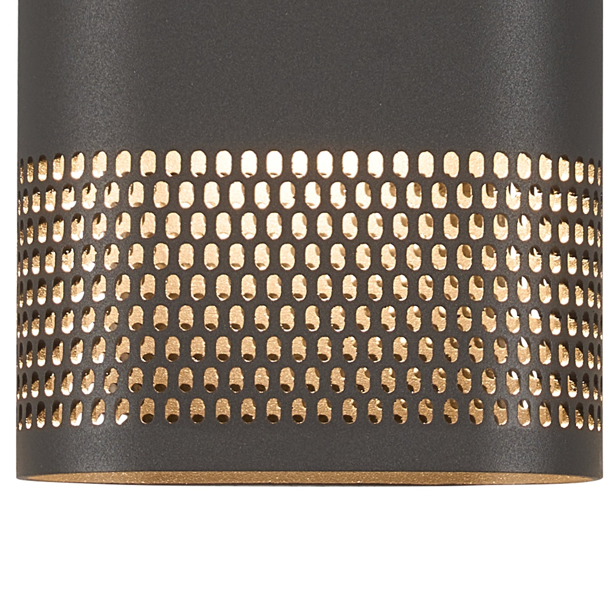 Luminosity Designs Ltd - Zane Wall Lamp With 125 x 260mm Mesh Oval Pattern Shade, 2 x 6.5W LED, 3000K, 900lm, IP65 - Luminosity Designs Ltd