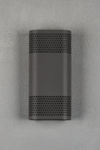 Luminosity Designs Ltd - Zane Wall Lamp With 125 x 260mm Mesh Oval Pattern Shade, 2 x 6.5W LED, 3000K, 900lm, IP65 - Luminosity Designs Ltd