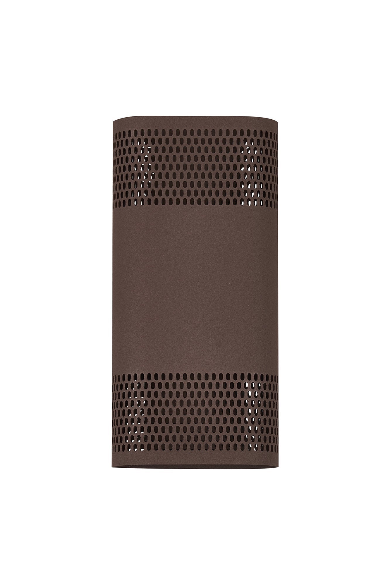 Luminosity Designs Ltd - Zane Wall Lamp With 125 x 260mm Mesh Oval Pattern Shade, 2 x 6.5W LED, 3000K, 900lm, IP65 - Luminosity Designs Ltd