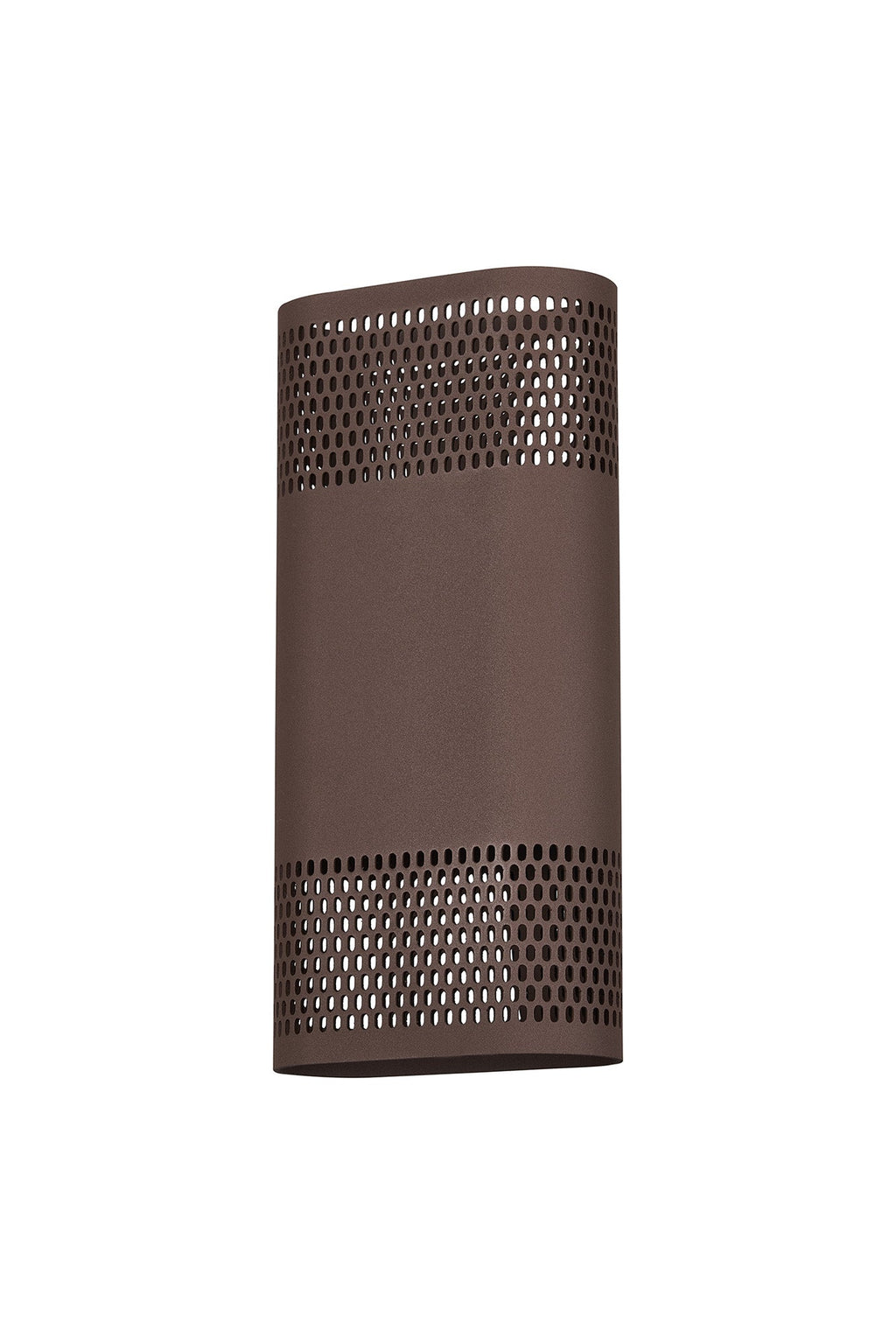 Luminosity Designs Ltd - Zane Wall Lamp With 125 x 260mm Mesh Oval Pattern Shade, 2 x 6.5W LED, 3000K, 900lm, IP65 - Luminosity Designs Ltd