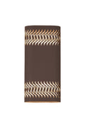 Luminosity Designs Ltd - Zane Wall Lamp With 125 x 260mm Mesh Waves Pattern Shade, 2 x 6.5W LED, 3000K, 900lm, IP65 - Luminosity Designs Ltd